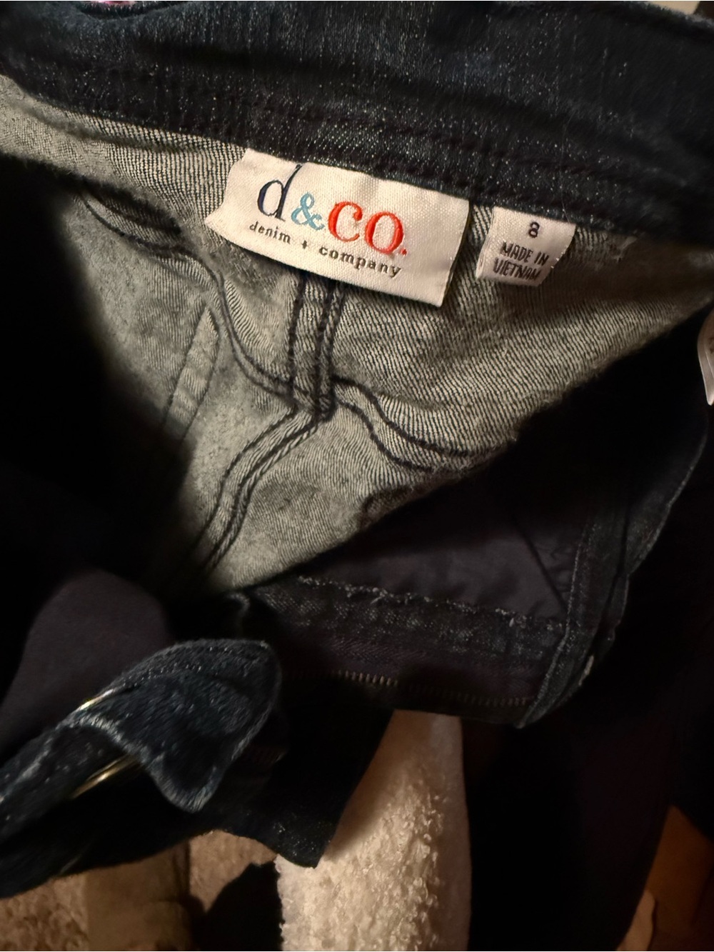 Women’s Dark Blue Denim Jeans/ come to live show!